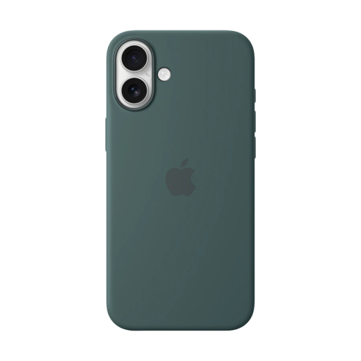 Apple Case Silicone Case with MagSafe Lake Green for iPhone 16 Plus
